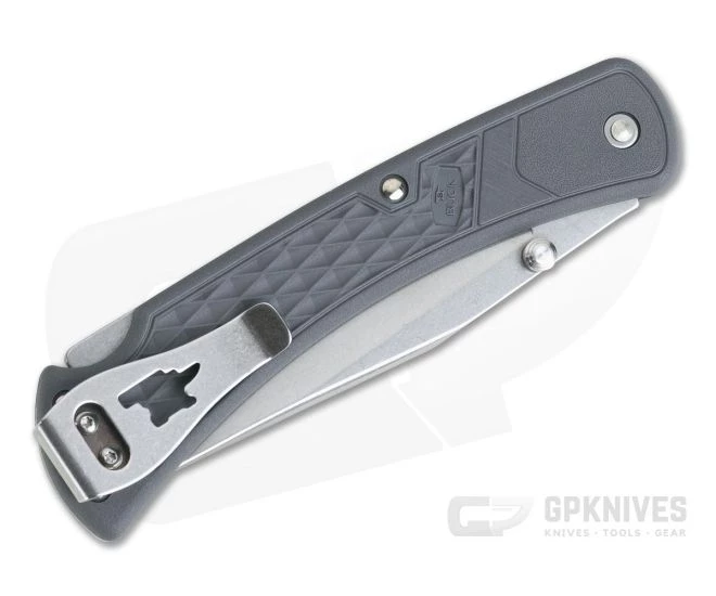 Buck 110 Slim Select Gray Folding Lock Back 0110GYS2 - Image 2