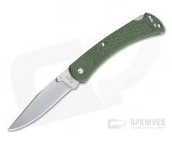 Buck 110 Slim Select OD Green Folding Lock Back 0110ODS2