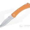 Buck 110 Slim Select Blaze Orange Folding Lock Back 0110ORS2
