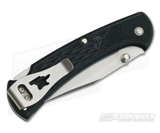 Buck 112 Slim Select Ranger Black Folding Lock Back 0112BKS1 - Image 2