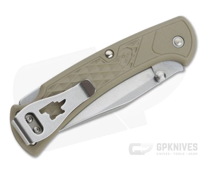 Buck 112 Slim Select Ranger Tan Folding Lock Back 0112BRS2 - Image 2