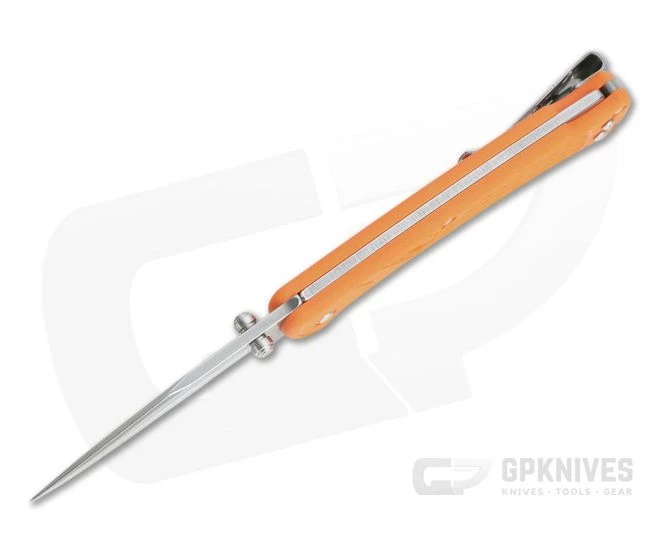 Buck 112 Slim Select Ranger Blaze Orange Folding Lock Back 0112ORS2 - Image 3