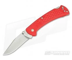 Buck 112 Slim Select Ranger Red Folding Lock Back 0112RDS2