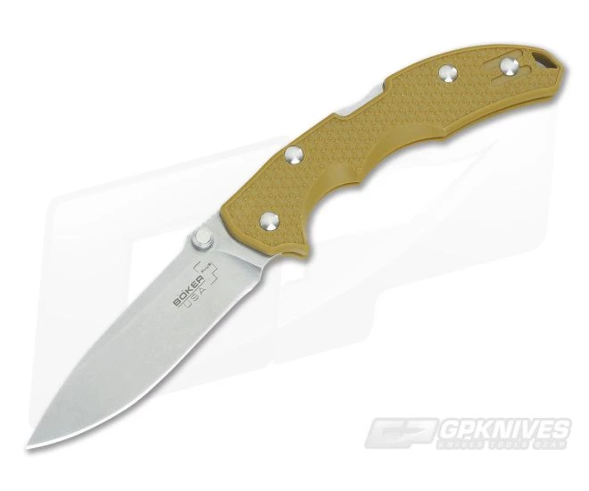 Boker Plus Patriot USA Coyote Stonewash Knife 01BO373