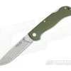 Fox Knives 500 Series Green G10 Back Lock Folder 500G