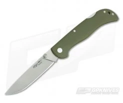 Fox Knives 500 Series Green G10 Back Lock Folder 500G