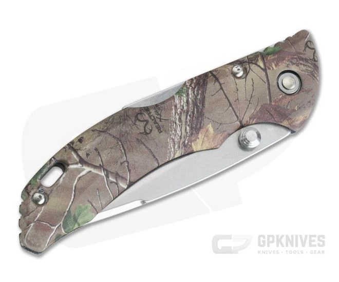 Buck Bantam Small RealTree Xtra Green Camouflage Lock Back Folder 0284CMS20 - Image 2