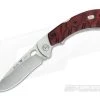 Buck Open Season Folding Skinner Avid Series Red Wood 0556RWS