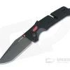 SOG Trident AT Black & Red Tanto PVD D2 Black GRN AT-XR Lock Assisted Folder 11-12-04-57
