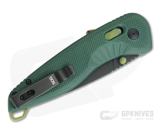 SOG Aegis AT Forest and Moss PVD D2 AT-XR Lock Assisted Folder 11-41-04-57 - Image 2