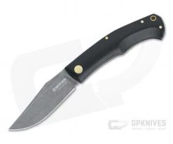 Boker Solingen Durand Boxer EDC Black Micarta M390 Slip Joint Folder 111129