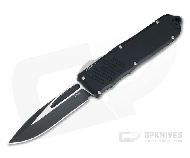 Guardian Tactical Recon-040 Two-Tone Elmax Single Edge Black D/A OTF Automatic 113211