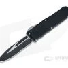 Guardian Tactical Recon-040 Two-Tone Elmax Serrated Single Edge Black D/A OTF Automatic 113212