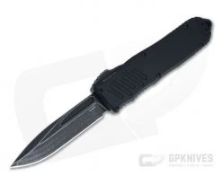 Guardian Tactical Recon-040 Dark Stonewashed Elmax Single Edge Black D/A OTF Automatic 113611