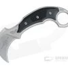 Microtech Iconic Fixed Karambit Left Hand Carry Stonewashed 204P 118-10L
