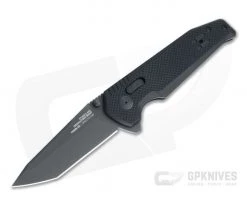 SOG Vision XR Tanto Blackout Plain XHP Black G10 XR Lock Flipper 12-57-01-57