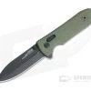 SOG Pentagon XR Black Cerakote XHP OD Green G10 XR Lock Flipper 12-61-02-57