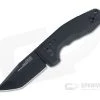 SOG TAC AU Compact Tanto Blackout Plain D2 AU-XR Lock Automatic Folder 15-38-09-57