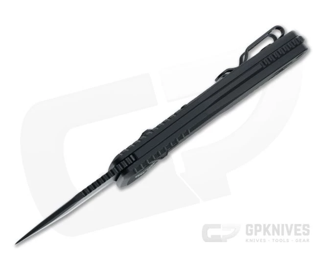SOG TAC AU Compact Ca Special Tanto Blackout D2 AU-XR Lock Automatic Folder 15-38-14-57 - Image 3