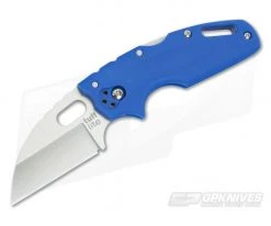 Cold Steel Tuff Lite Blue Plain Edge Wharncliffe Back Lock Folder 20LTB