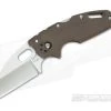Cold Steel Tuff Lite Flat Dark Earth Plain Edge Wharncliffe Back Lock Folder 20LTF