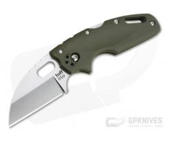 Cold Steel Tuff Lite OD Green Plain Edge Wharncliffe Back Lock Folder 20LTG