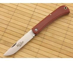 Great Eastern #21 Bull Buster Red Linen Micarta