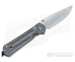 Chris Reeve Left Hand Large Sebenza 21 Micarta Double Lugs