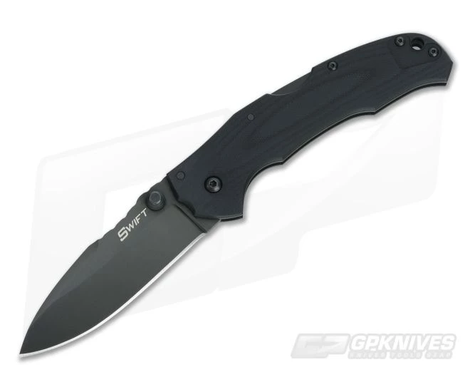 Cold Steel Swift II Black Assisted Folder Lock Back 22AB