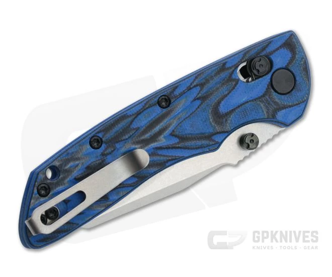 Hogue Deka Gen 2 Wharncliffe Stonewashed 20CV Blue Lava G-Mascus G10 ABLE Lock Folding Knife 24263 - Image 2