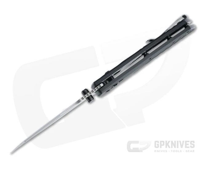 Hogue Deka Wharncliffe Stonewashed Magnacut Black Polymer ABLE Lock Folder 24369 - Image 3