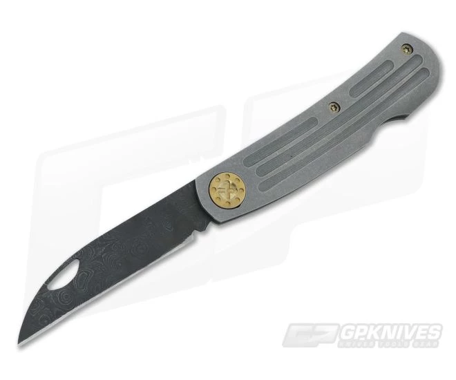 Curtiss Knives Swaytac Slipjoint Damascus