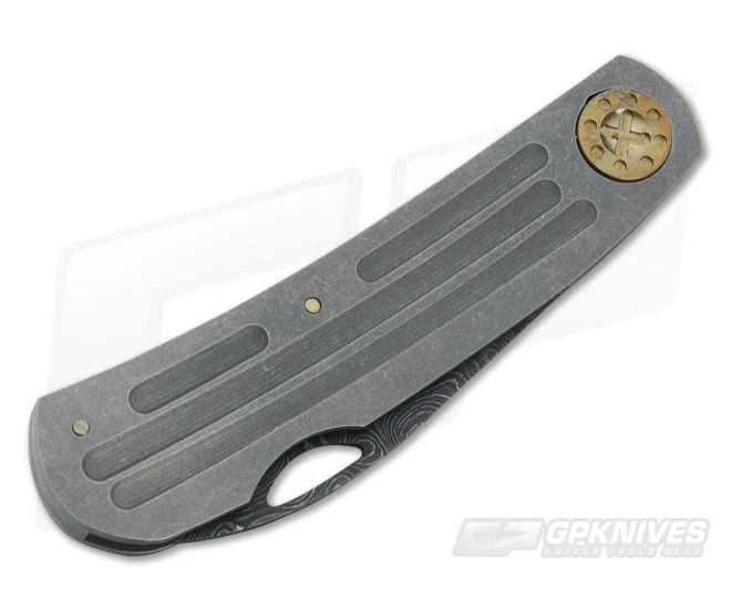 Curtiss Knives Swaytac Slipjoint Damascus - Image 2