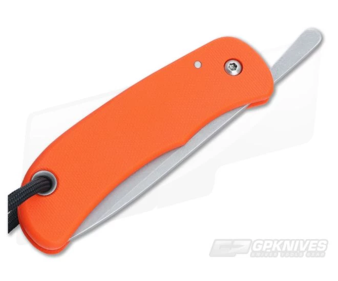 Sakman Knives Pointer Friction Folder Orange G10 - Image 2