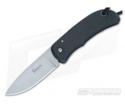 Sakman Knives Pointer Friction Folder Black G10