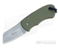 Sakman Knives Chappy Friction Folder OD Green G10