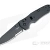 Hogue Trauma First Response Tool Sheepsfoot Serrated Black N680 G10 ABLE Lock Folder 34770