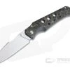 Jason Guthrie Custom Scout Gold Shred Carbon Fiber Titanium Frame Lock Satin M390 Wharncliffe
