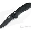 Benchmade 551SBK-S30V Griptilian Drop Point Black Serrated
