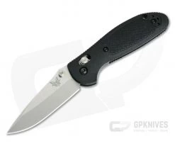 Benchmade 556-S30V Mini Griptilian Drop Point Satin Plain