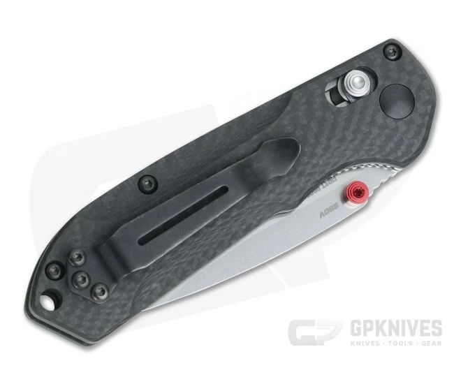 Benchmade 565-1 Mini Freek Satin S90V Carbon Fiber AXIS Lock Folder - Image 2