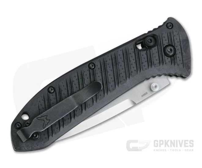 Benchmade Manual Presidio II Black CF-Elite Plain S30V AXIS Lock Folder 570-1 - Image 2