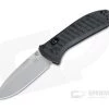 Benchmade Manual Presidio II Black CF-Elite Plain S30V AXIS Lock Folder 570-1
