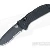 Benchmade 5700SBK Automatic Presidio II AXIS Lock Black Serrated CPM-S30V