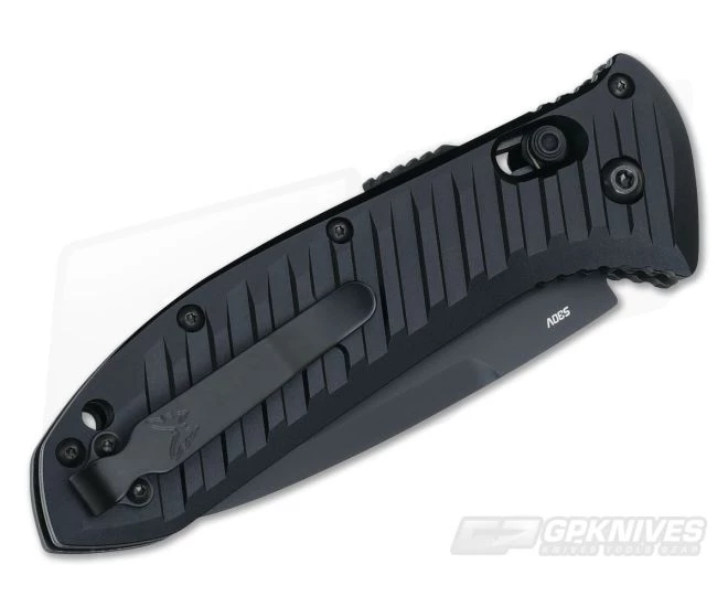 Benchmade 5700SBK Automatic Presidio II AXIS Lock Black Serrated CPM-S30V - Image 2