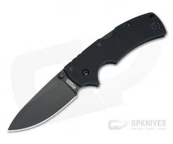Cold Steel American Lawman Black DLC CPM-S35VN Back Lock Folder 58B