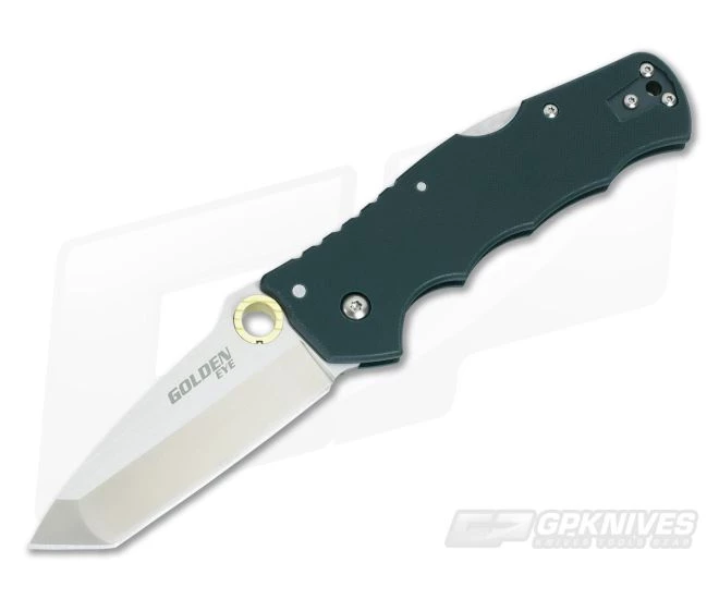 Cold Steel Golden Eye Tanto Point Green G10 S35VN 62QFGT