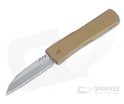 Axial Shift Wharncliffe Stonewashed 20CV Tan OTF Automatic