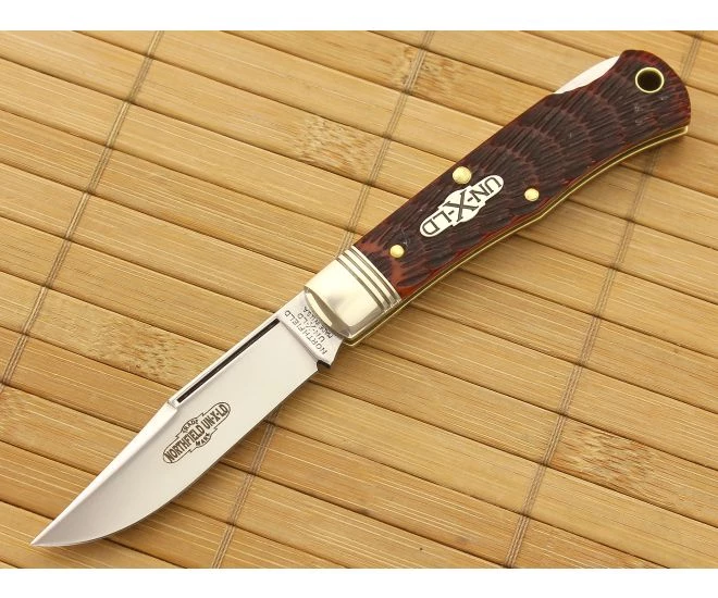 Northfield #83LB Tascosa Little Lock Back Autumn Leaf Clip Point