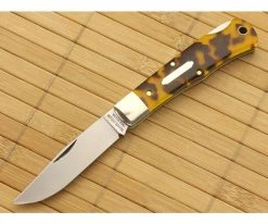 Tidioute #83LB Tascosa Little Lock Back Tortoise Shell Clip Point